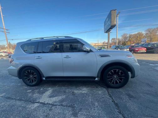 Brilliant Silver 2018 Nissan Armada Platinum