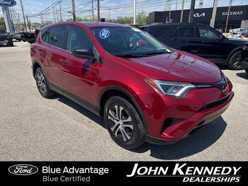 Ruby Flare Pearl 2018 Toyota RAV4 LE