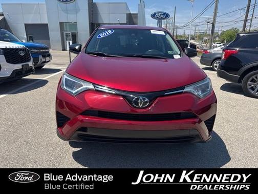 Ruby Flare Pearl 2018 Toyota RAV4 LE
