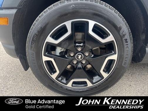 ATLAS BLUE METALLIC 2023 Ford Bronco Sport OUTER BANKS