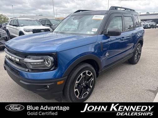 ATLAS BLUE METALLIC 2023 Ford Bronco Sport OUTER BANKS