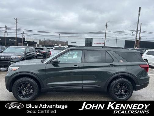 FORGED GREEN METALLIC 2022 Ford Explorer TIMBERLINE