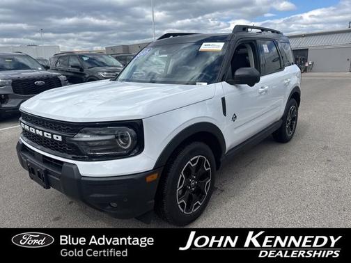 OXFORD WHITE 2025 Ford Bronco Sport OUTER BANKS