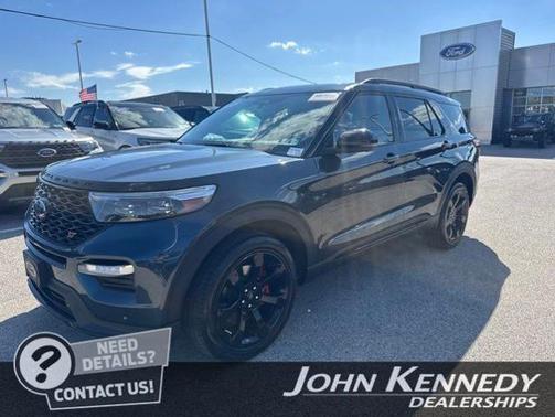 STONE BLUE METALLIC 2022 Ford Explorer ST