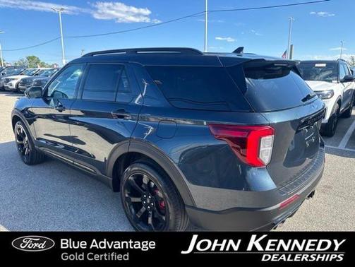 STONE BLUE METALLIC 2022 Ford Explorer ST