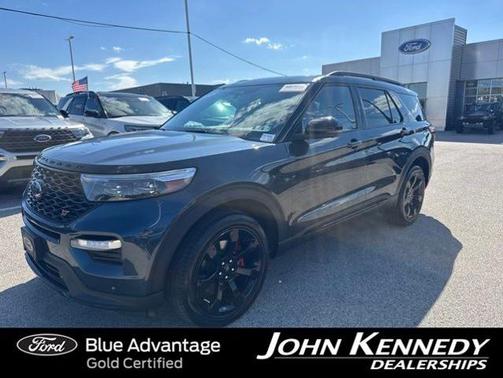 STONE BLUE METALLIC 2022 Ford Explorer ST