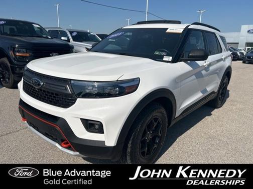 STAR WHITE MET TRI-COAT 2023 Ford Explorer TIMBERLINE