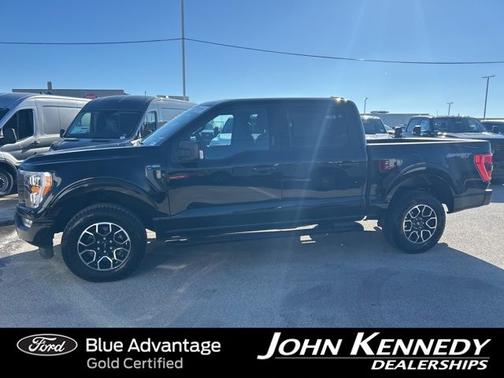 AGATE BLACK METALLIC 2023 Ford F-150 XLT