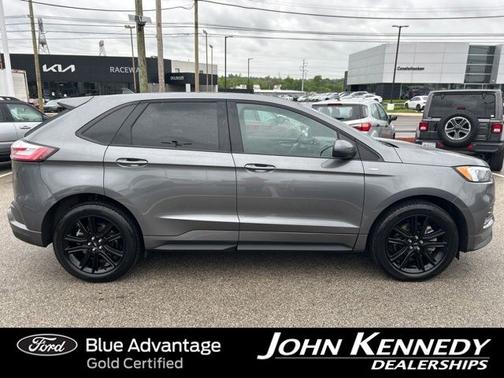 CARBONIZED GRAY 2022 Ford Edge ST LINE