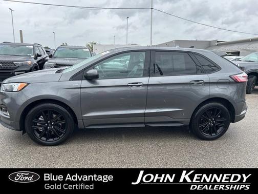 CARBONIZED GRAY 2022 Ford Edge ST LINE