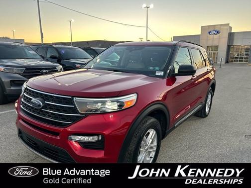 RAPID RED MET TINTED CC 2022 Ford Explorer XLT
