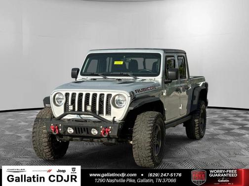Silver Zynith Clearcoat 2023 Jeep Gladiator Rubicon