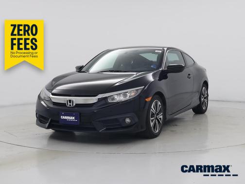 Black 2018 Honda Civic EX-T
