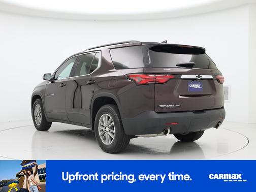 Burgundy 2022 Chevrolet Traverse LT Cloth