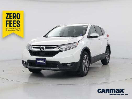 White 2019 Honda CR-V EX