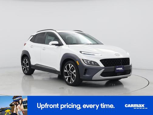 White 2023 Hyundai KONA Limited