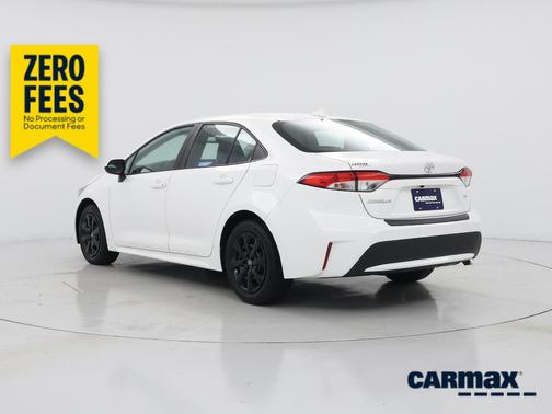 White 2021 Toyota Corolla LE