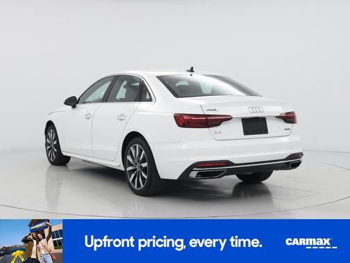 White 2022 Audi A4 Premium