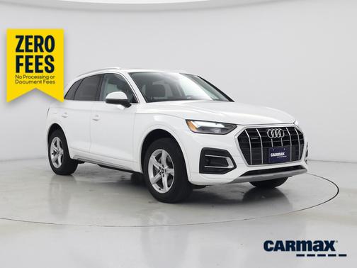 White 2021 Audi Q5 Premium