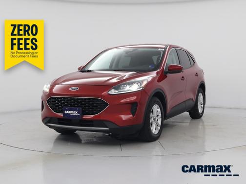 Red 2021 Ford Escape SE