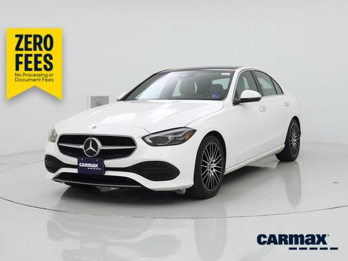 White 2022 Mercedes-Benz C-Class