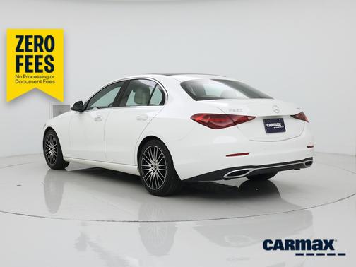 White 2022 Mercedes-Benz C-Class