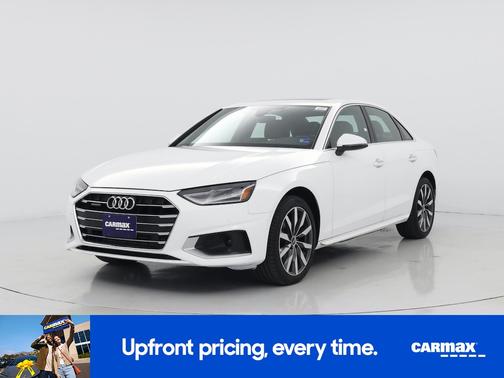 White 2022 Audi A4 Premium