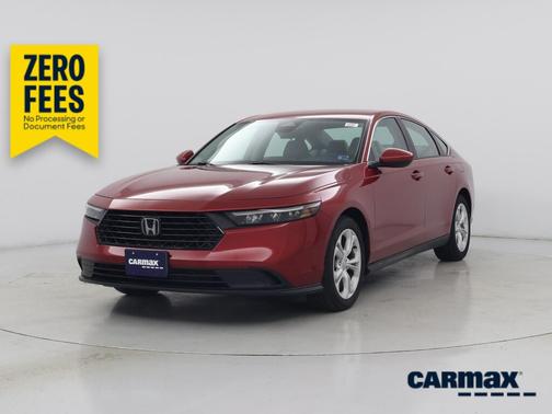 Red 2023 Honda Accord LX