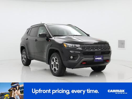Black 2022 Jeep Compass Trailhawk