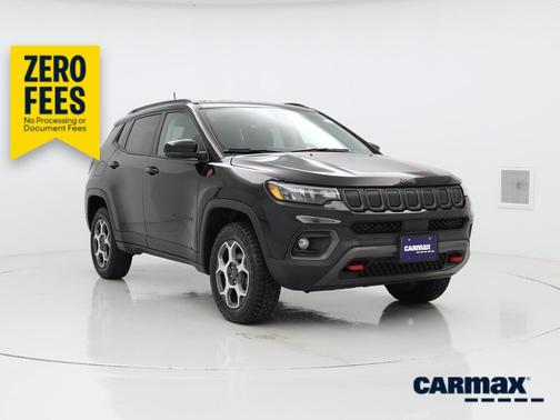 Black 2022 Jeep Compass Trailhawk