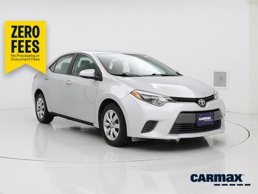 Silver 2015 Toyota Corolla LE