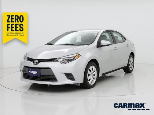 Silver 2015 Toyota Corolla LE