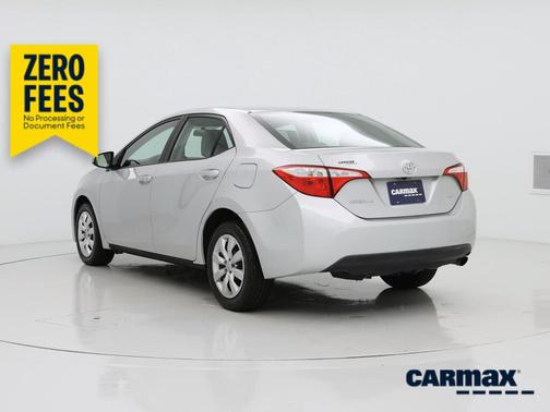 Silver 2015 Toyota Corolla LE
