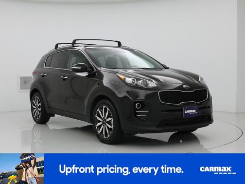 Black 2018 Kia Sportage EX