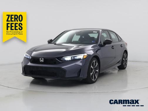 Gray 2025 Honda Civic Hybrid Sport Touring