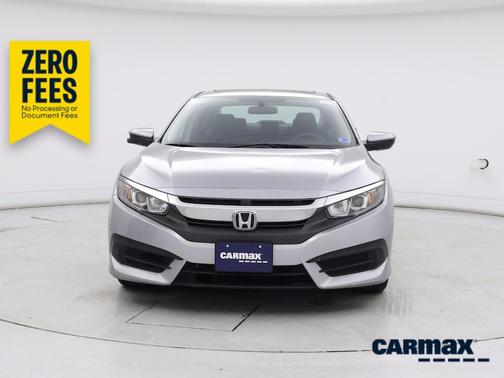 Silver 2016 Honda Civic EX