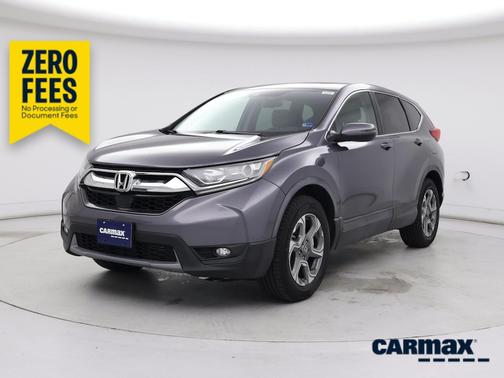 Gray 2017 Honda CR-V EX-L