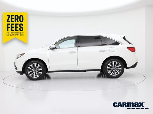 White 2016 Acura MDX