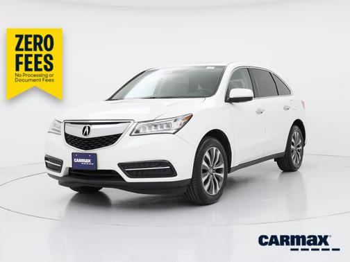White 2016 Acura MDX