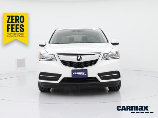 White 2016 Acura MDX