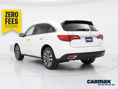 White 2016 Acura MDX