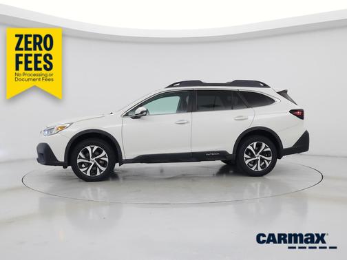 White 2021 Subaru Outback Limited