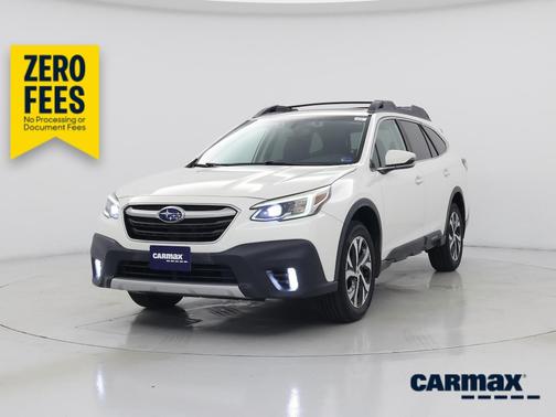 White 2021 Subaru Outback Limited