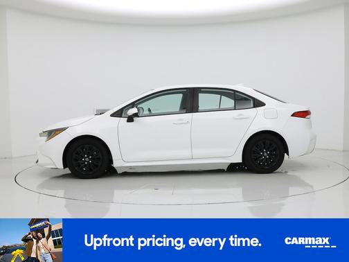 White 2021 Toyota Corolla LE