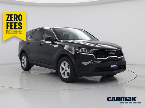Black 2022 Kia Sorento LX