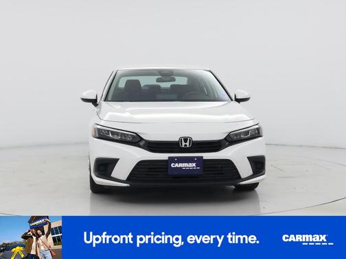 White 2023 Honda Civic LX