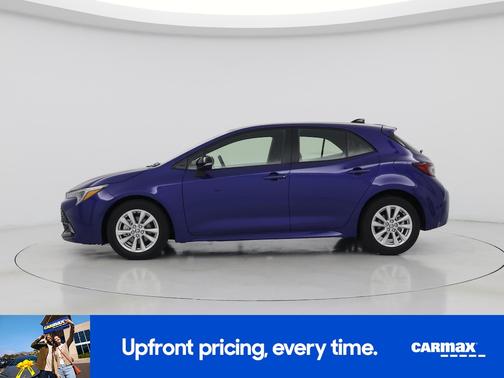 Blue 2026 Toyota Corolla Hatchback SE