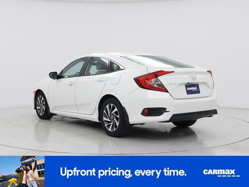 White 2016 Honda Civic EX