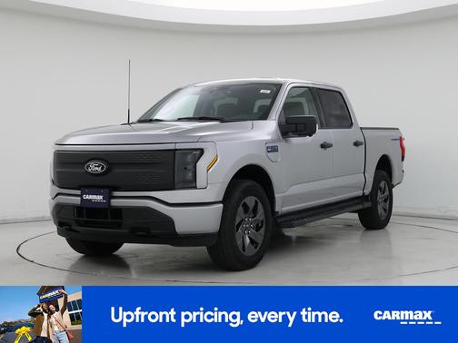 Silver 2024 Ford F-150 Lightning XLT