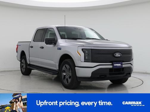 Silver 2024 Ford F-150 Lightning XLT